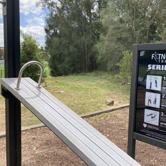 Steel Park exercise equipment